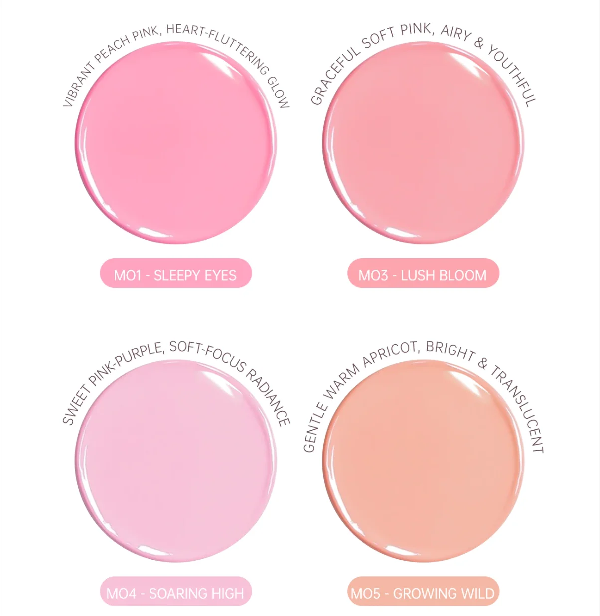 Mooekiss Cushion Blush Matte Finish Natural Nude Shades Nawilżający, ale nie tłusty Kompaktowy i lekki oryginalny kosmetyk do makijażu