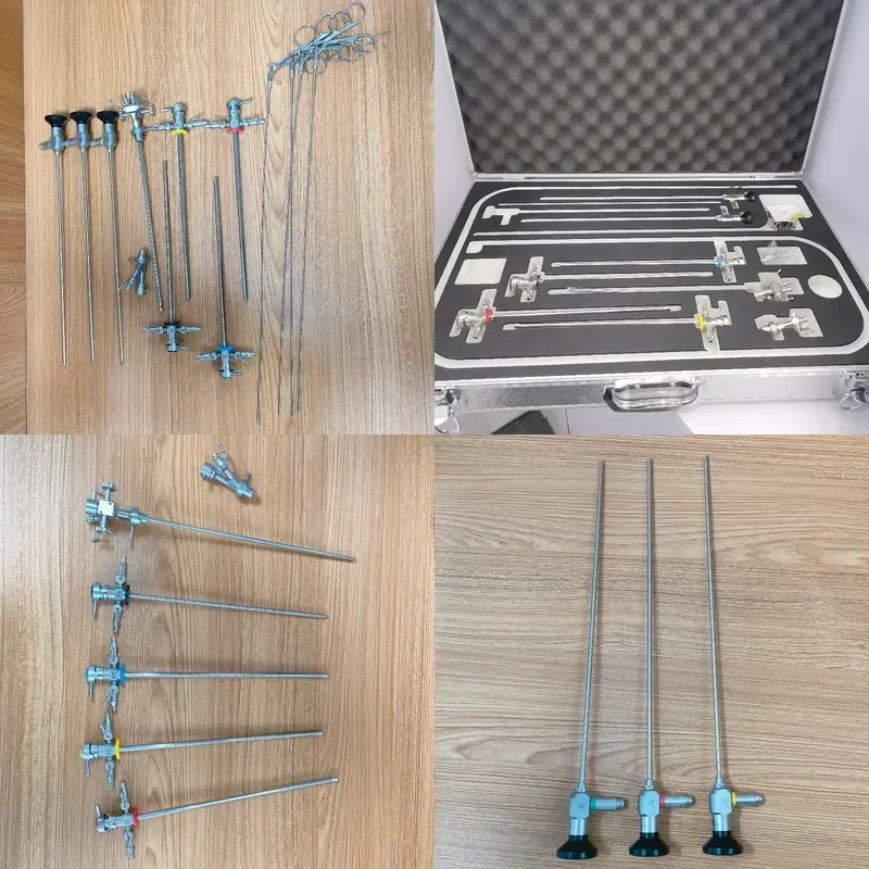 Urology Endoscopy Double Single Channel Bridge Pediatric Cystoscope 30Degree 4mm 302mm TJ-NP Class II Manual