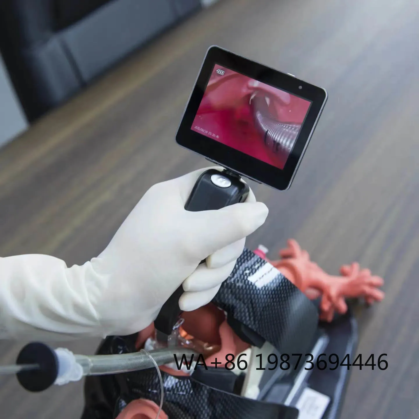 Portable Digital Flexible Bronchoscope  high‑clarity imaging endoscope for hospital respiratory clinical examination procedures