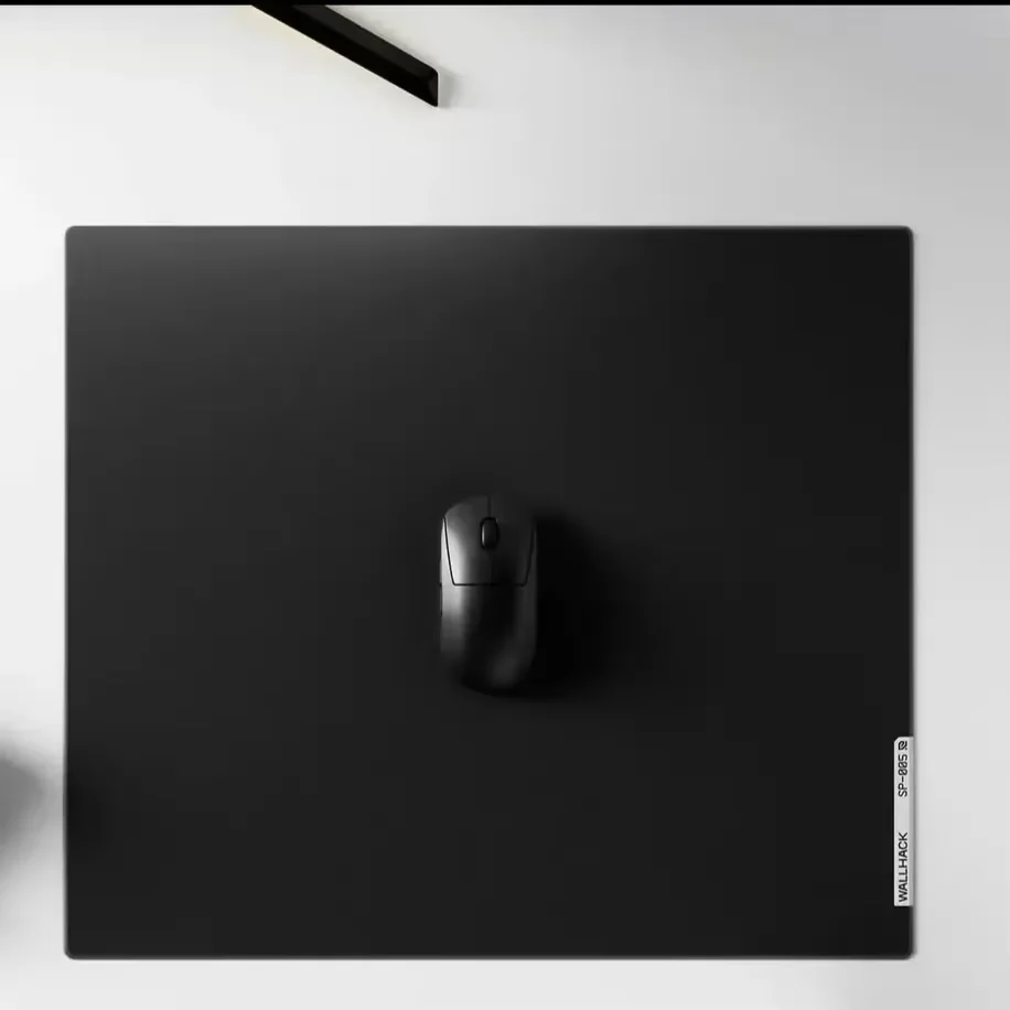 Simple Black White Solid Color Glass Mouse Pad 450x400MM E-sports Gaming Desk Mat Photovoltaic Hard Smooth Surface Anti Slip Pro
