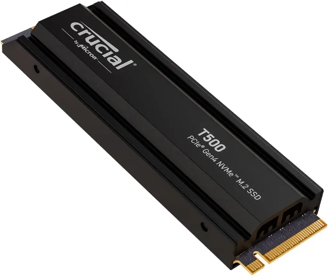 Crucial T500 500G 1TB 2TB Gen4 NVMe M.2 Internal Gaming SSD, Up to 7300MB/s, Laptop & Desktop Compatible 1T 2T