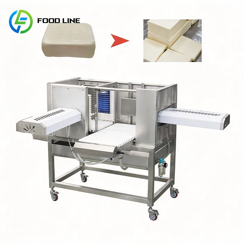 Frozen Cheese Block Cutter Cheese Dicing Equipment for Consistent Cubes Strips and Small Square Pieces Customized