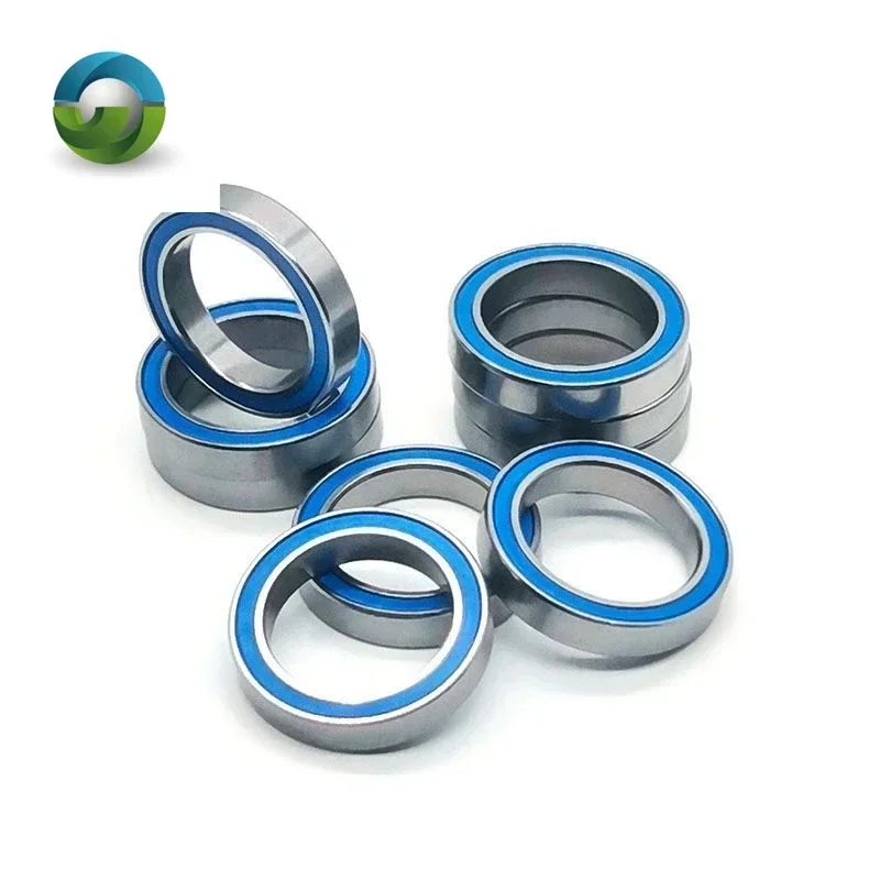 

6702RS Bearing ABEC-7 10PCS 15*21*4 mm Thin Section 6702-2RS Ball Bearings 61702 RS 6702 2RS With Blue Sealed