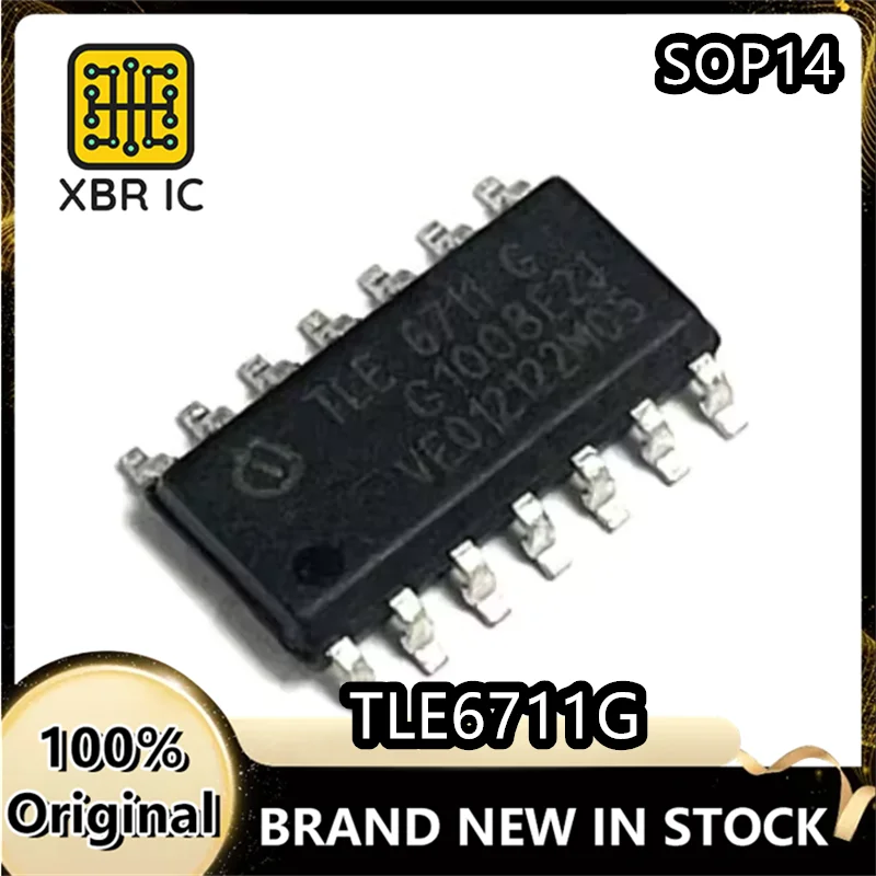 (8/20 pieces) TLE6711G TLE6711 SOP14 Automotive computer board commonly used vulnerable repair chip IC original authentic spot
