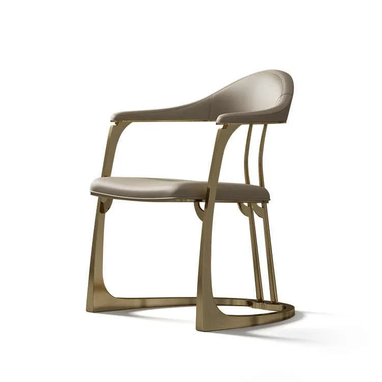 

Italian light luxury armchair master chair designer chair
