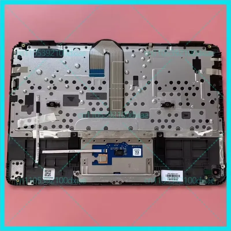 for Chromebook X360 11 G3 EE C Replacement  with Trackpad L92215-001 US Layout Palmrest Assembly