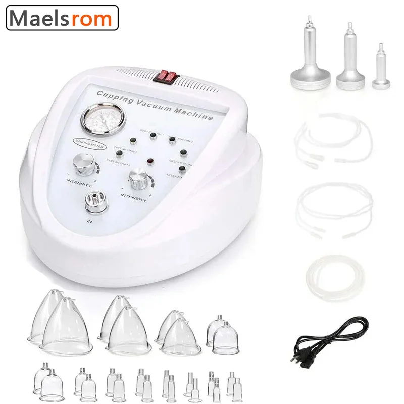 Breast Lifting Massager Vacuum Therapy Butt Enlargement Machine Cellulite Cupping Scrapping Skin Tightening Guasha For Dropship