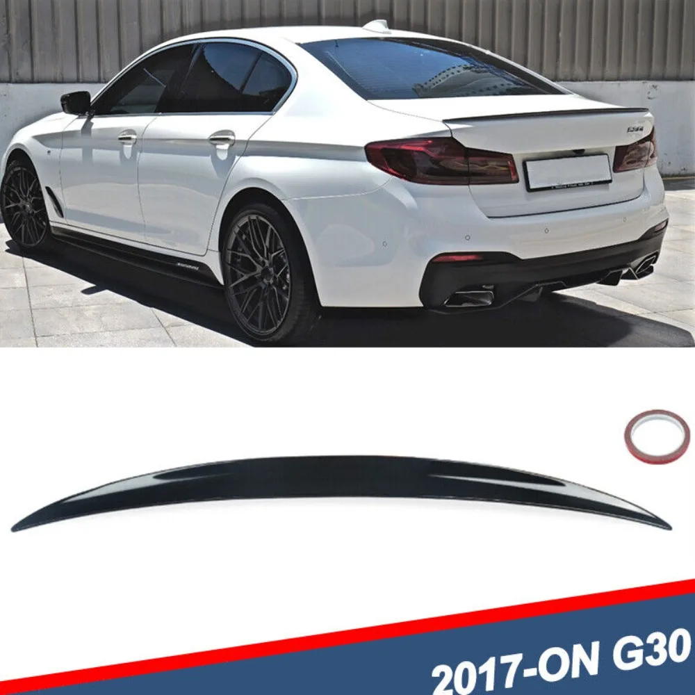 

Глянцевый черный спойлер для багажника MP Style для BMW G30 530i 540i F90 M5 2017-2023 Соединенные Штаты