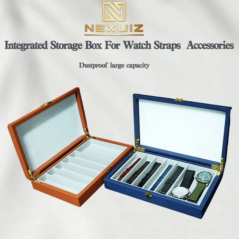 

Large Capacity Watch Storage Box For Tissot Seiko Swatch Casio Watch Dustproof Watch Box Jewelry Bracelet Integrated Storage Box