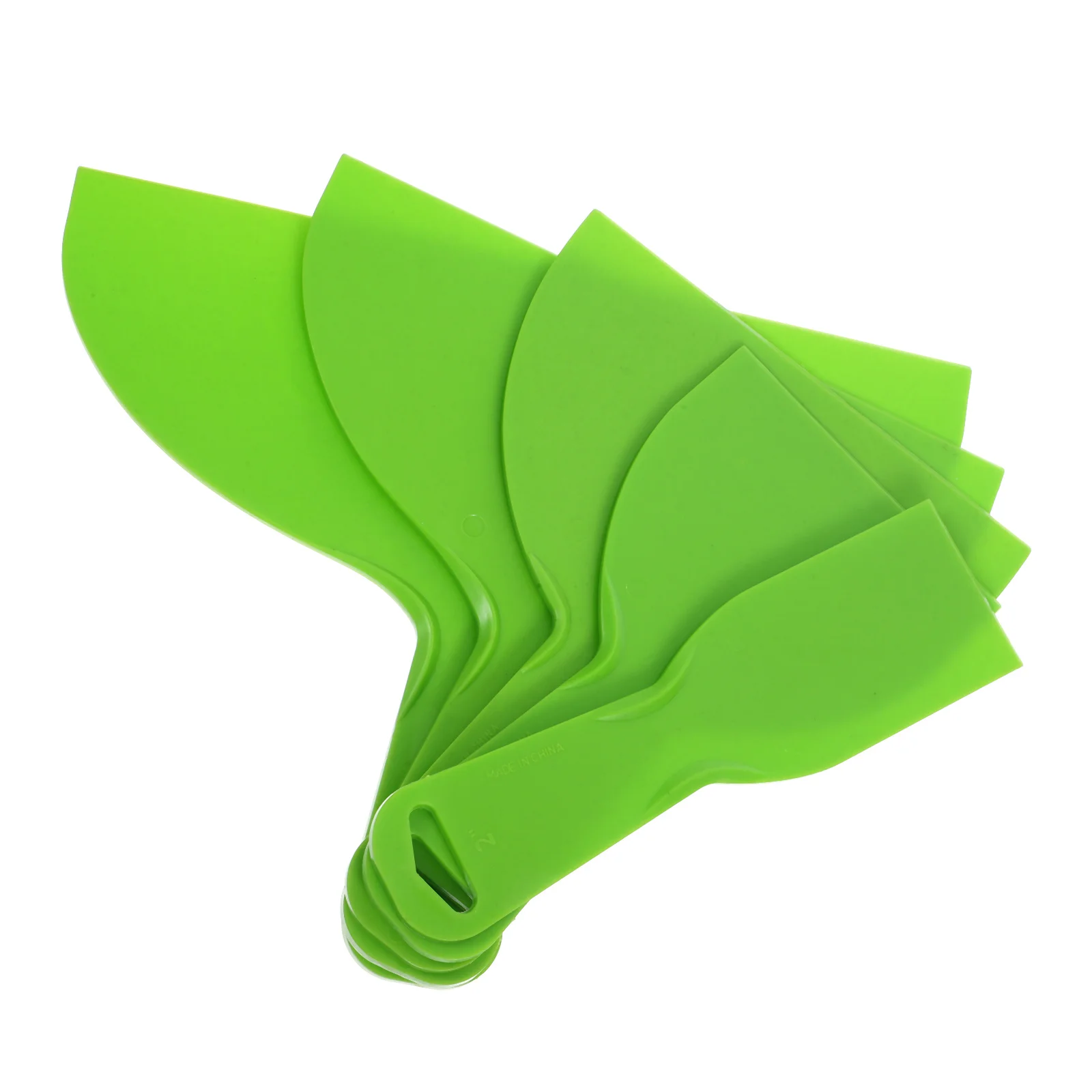 

5pcs Putty Tool Set Plastic Paint Scraper For Wallpaper Removal Grout Scraper Vinyl Sticker Concrete Paint Remover Spatula