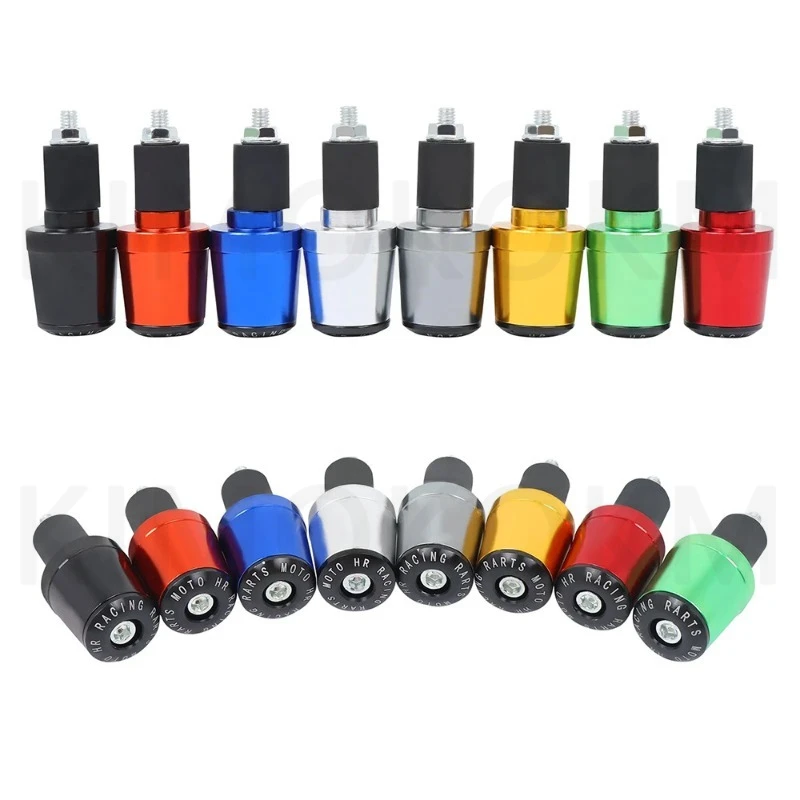 For Honda CBR 600 F2 F3 F4 F4i CB599 CBR600RR CBR1000RR Motorcycle Grips Ends Handle Bar Cap End Plugs Handlebar Accessories