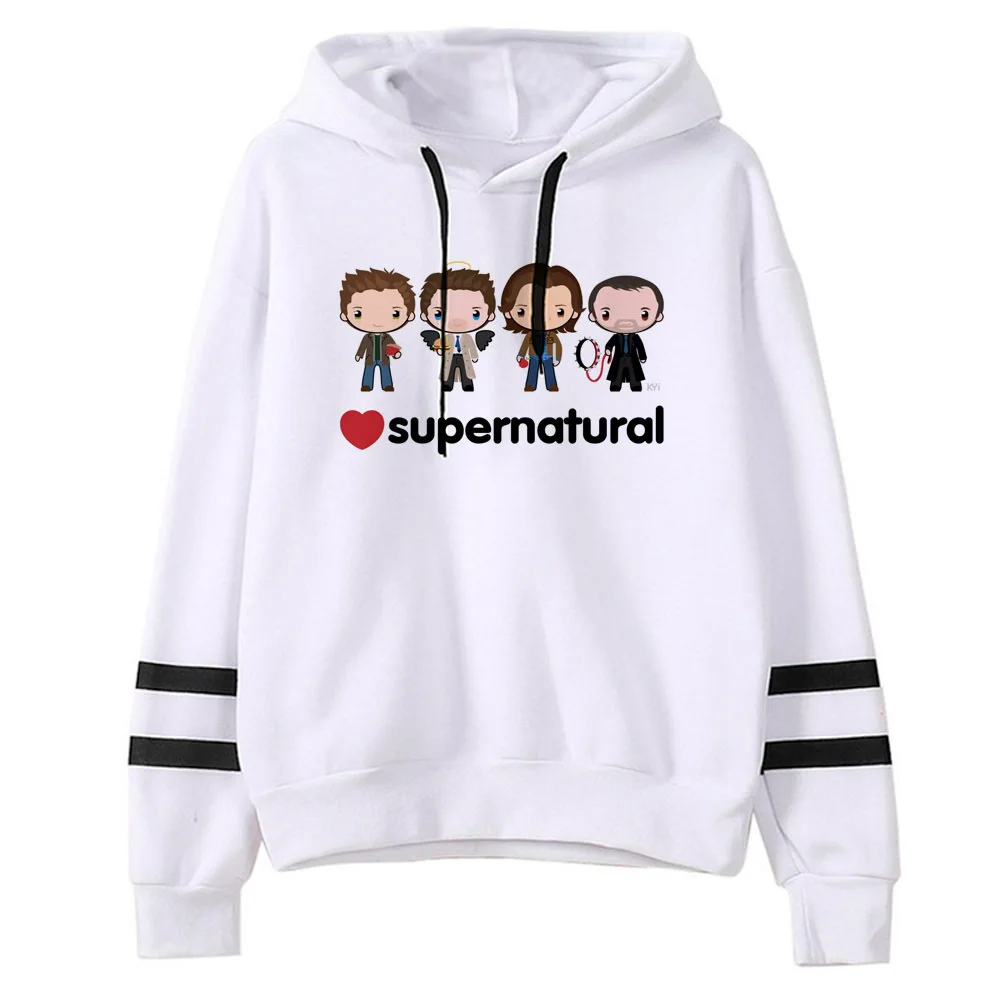 Supernatural hoodie Japanese youthful comic clothes for teens anime women sweatshirts comfortable manga printed design youthful