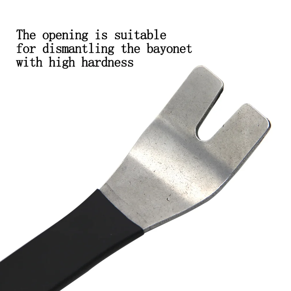 محرك مشبك لوحة رفع من الفولاذ المقاوم للصدأ لإزالة تعديل السيارة لأداة لوحة الباب الداخلي لوحدة التحكم المركزية للملاحة الصوتية #4