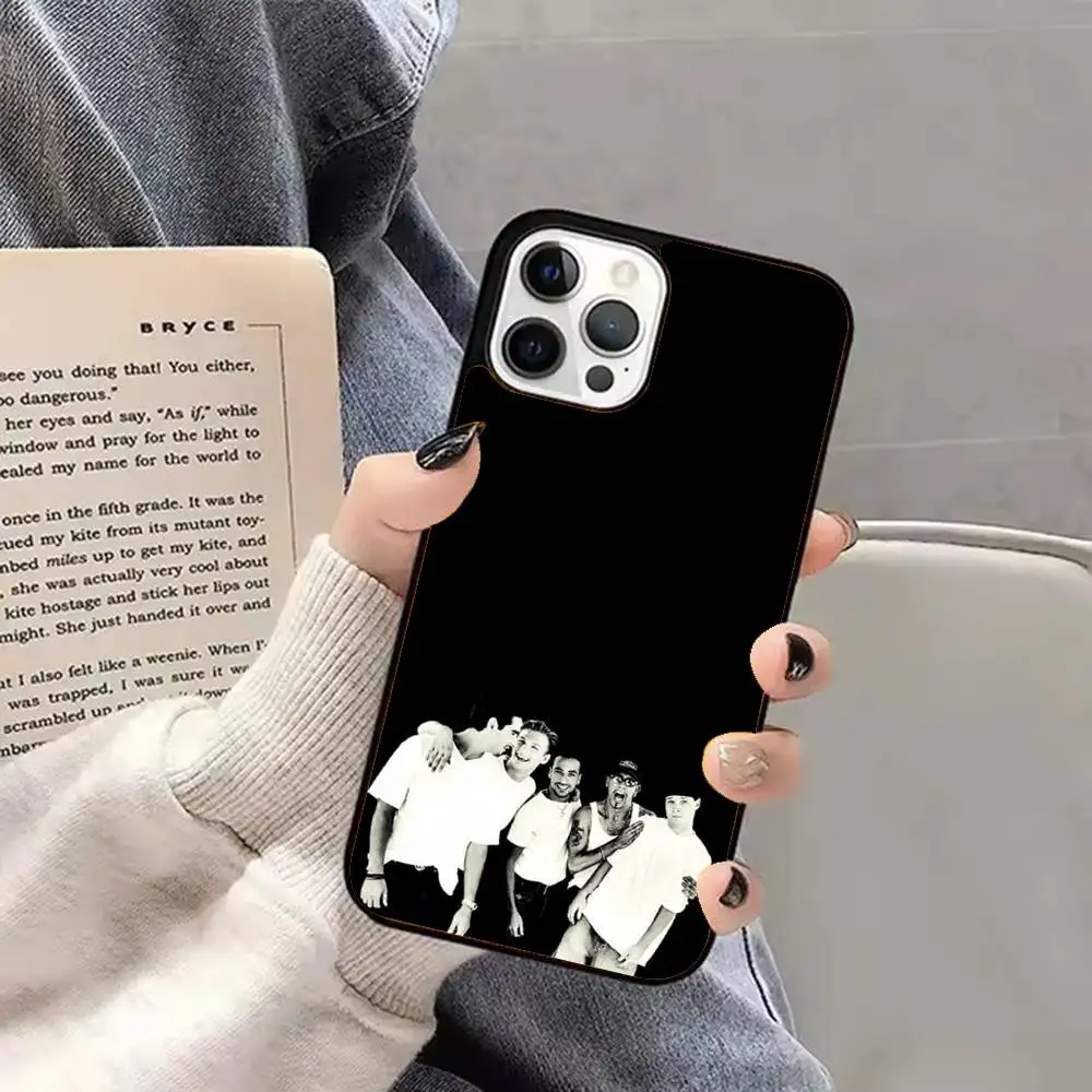 1 قطعة B-backstreet Boys BSB جراب هاتف مغناطيسي قوي لهاتف IPhone17 16 15 14 13 Pro Max 11 12 Mini