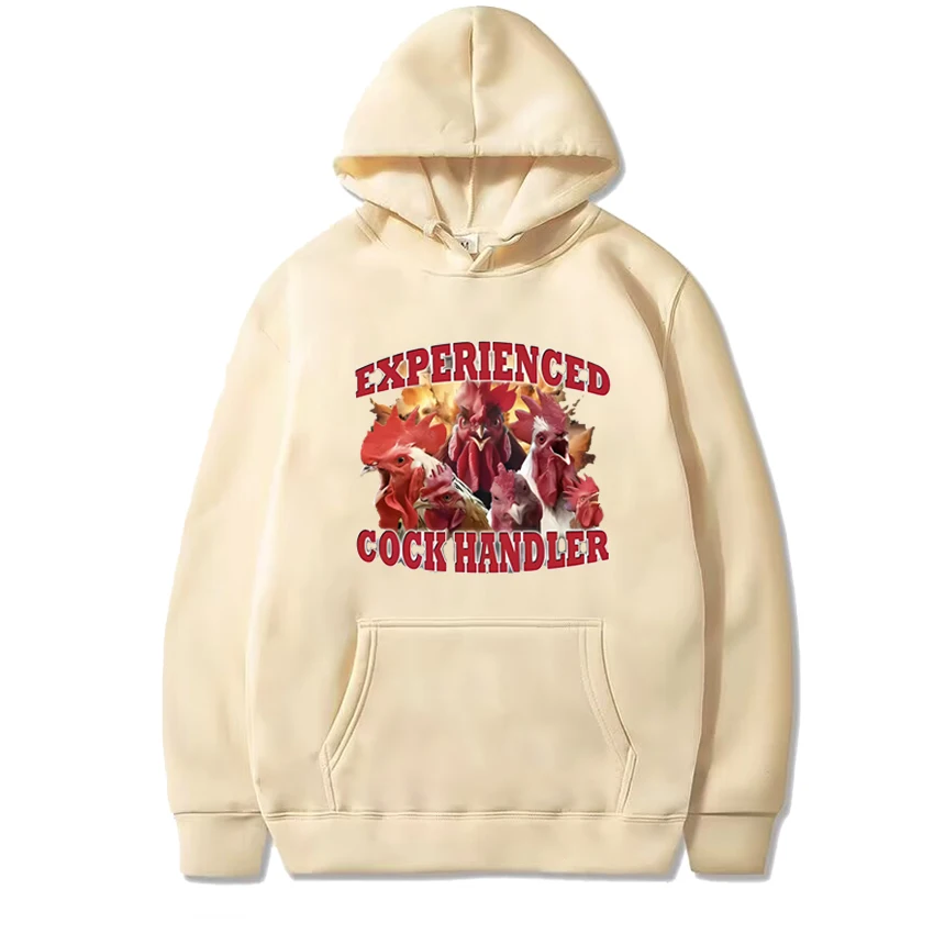 Personalization Experienced Cock Handler Graphics Hoodie Men women harajuku Funny Sweatshirt Unisex Fleece Long sleeve pullovers