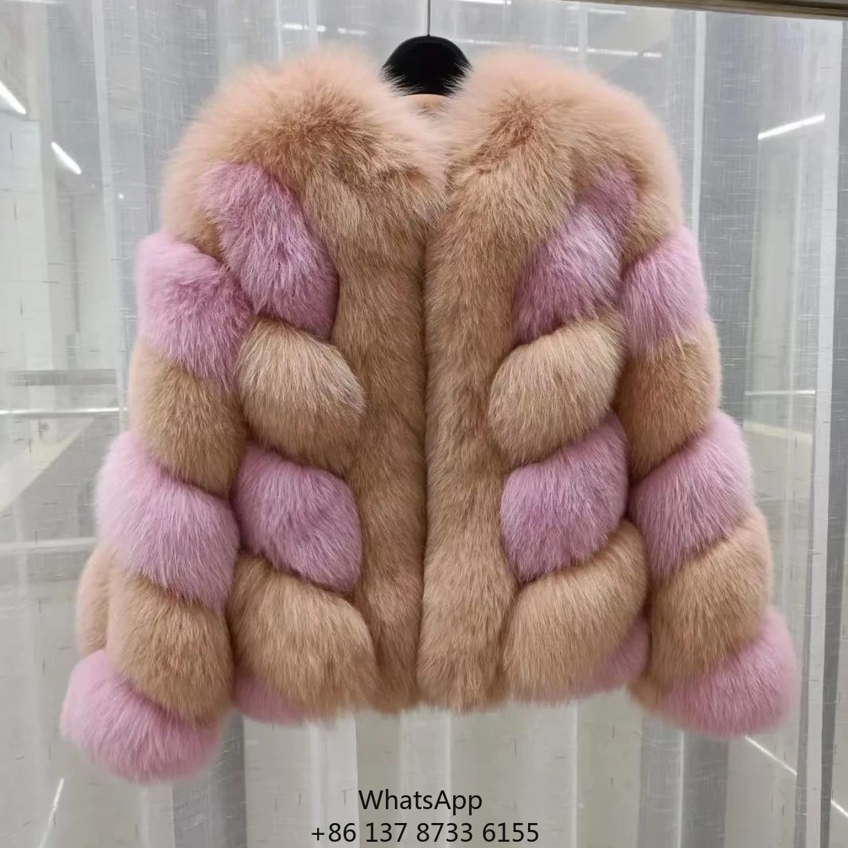 2022 New Fourrure De Renard High Quality Genuine Fox Fur Jackets For Women