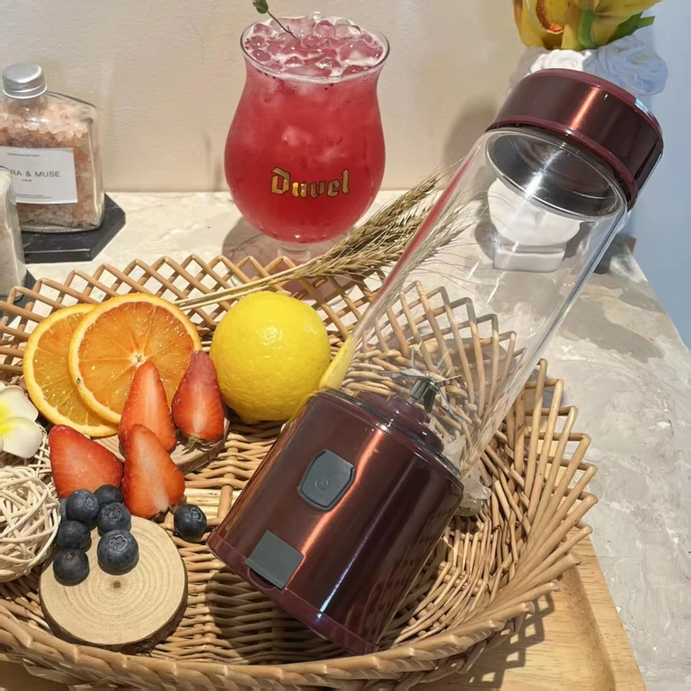 

Electric Juicer Blender USB Rechargeable Fruit Mixers Juicers Fruit Extractors Food Milkshake Multifunction Juice Maker Machine