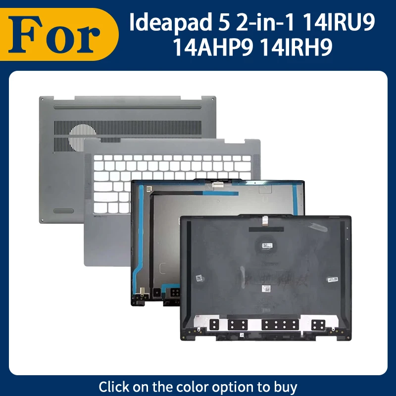 New Repalce Cover For Ideapad 5 2-in-1 14IRU9 14AHP9 14IRH9 Laptop LCD Back Cover Palmrest Upper Top Case Lower Bottom Cover