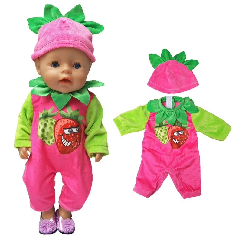 Doll Clothes 43cm Reborn Baby Doll Coat  for 18 Inch Girl Doll Coat Toy Wear Accessories Dropshipping