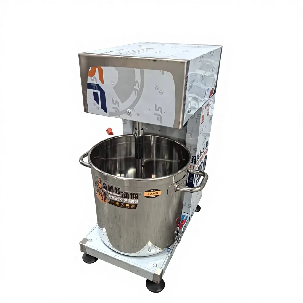 Xinao Industrial-Grade Stuffing Mixer Large-Capacity Meat Filling Mixing Machine 304 Stainless Steel 50kg/h Capacity