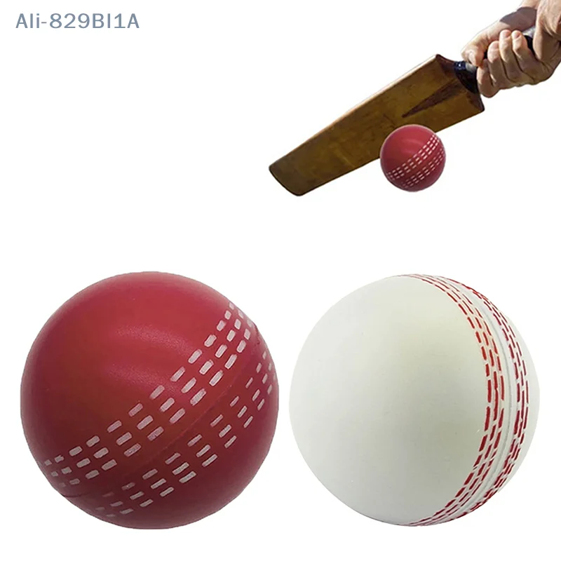 6.3CM Bounce Durable Playing Training Practice Attractive Traditional Seams All Age Players Cricket Ball Funny Soft PU