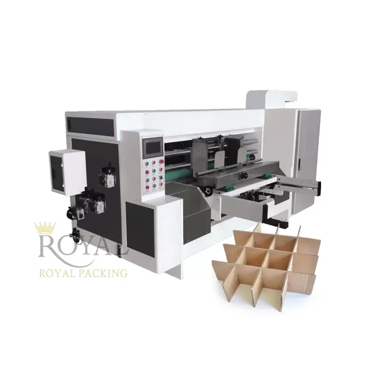 ROYAL MJKC-1 New Full Automatic Paperboard Slotting & Stacker
