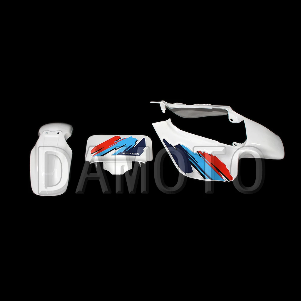 Motorcycle plastic Fender mudguards sticker for Honda off-road version of the Baha baja BAJA Z50 Monkey