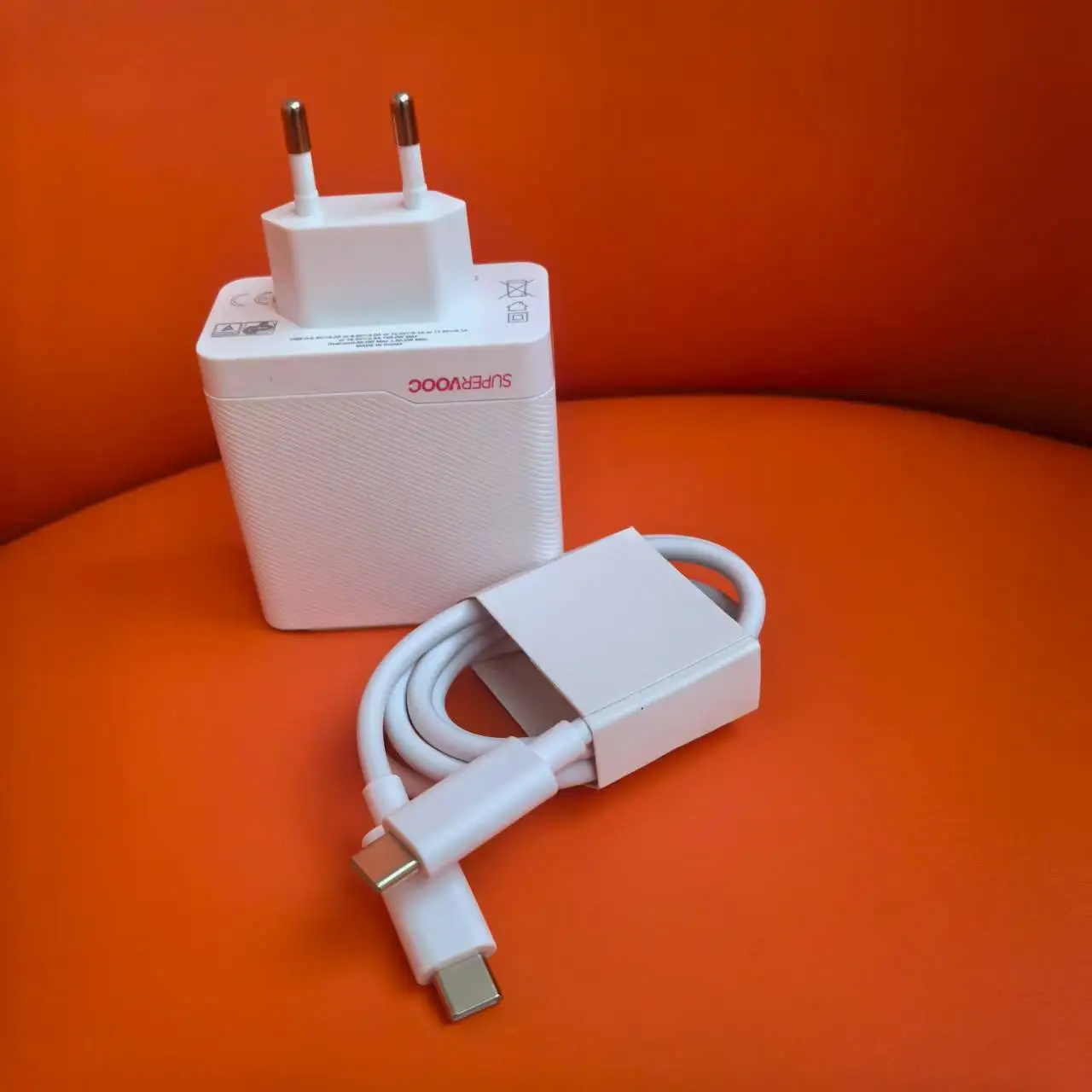 OPPO Find X8 Ultra X7 F29 PRO 100 واط الاتحاد الأوروبي شاحن SuperVooc منافذ مزدوجة شحن سريع محول الطاقة 12A PD كابل ل Reno 14 13 12 Pro #4