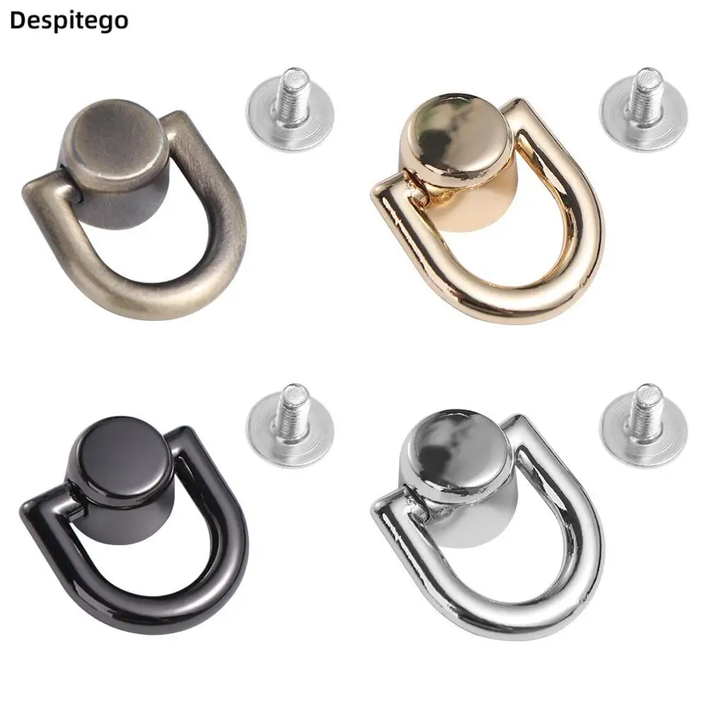 

1Pc Metal Bag Rivet Nail Buckle Studs Button Handbag Belt Hanger Leather Craft Luggage Bag Buckle Tong Snap Hardware Accessorie