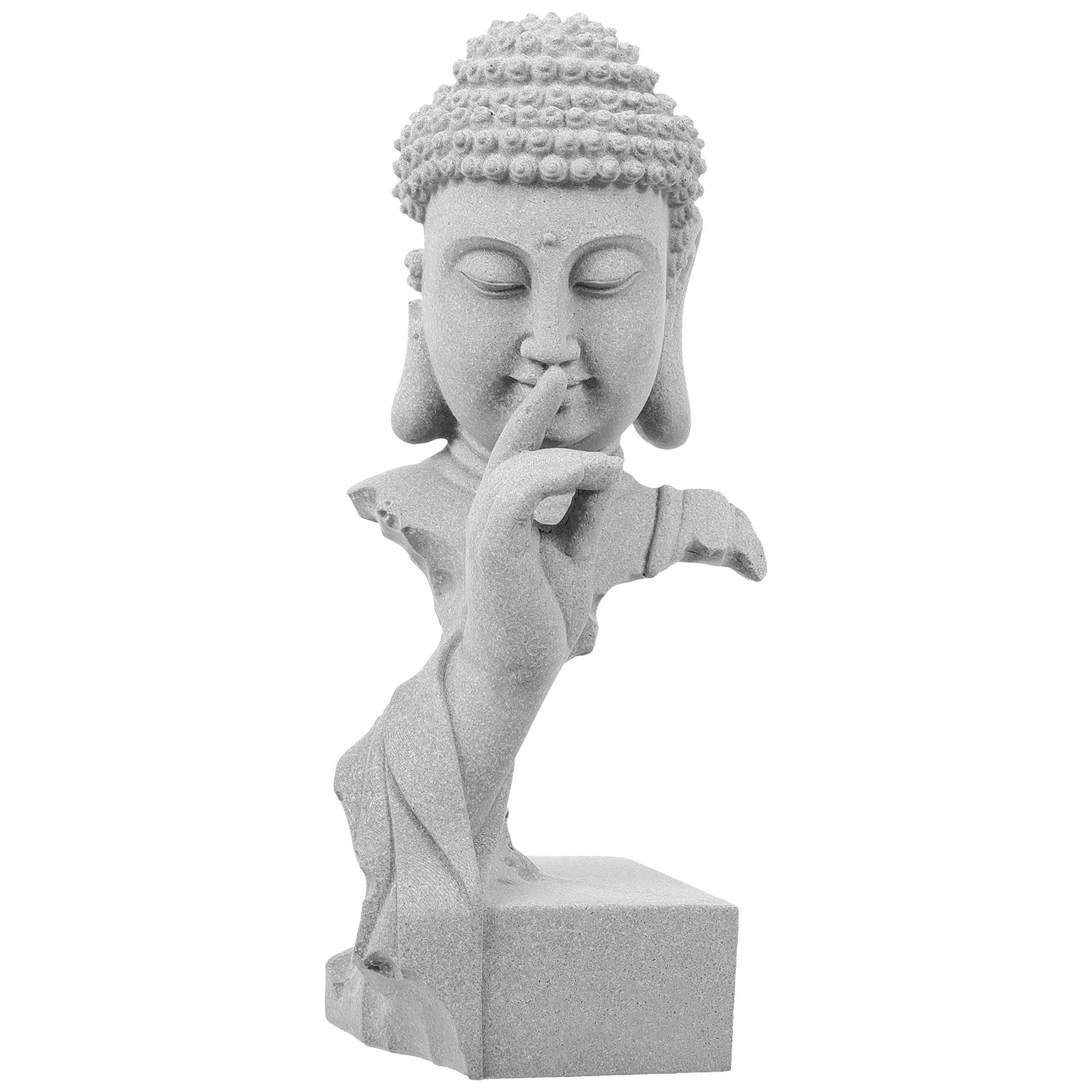 

Fish Tank Buddha Statue Decoration Aquarium Decorative Powder Decors Garden