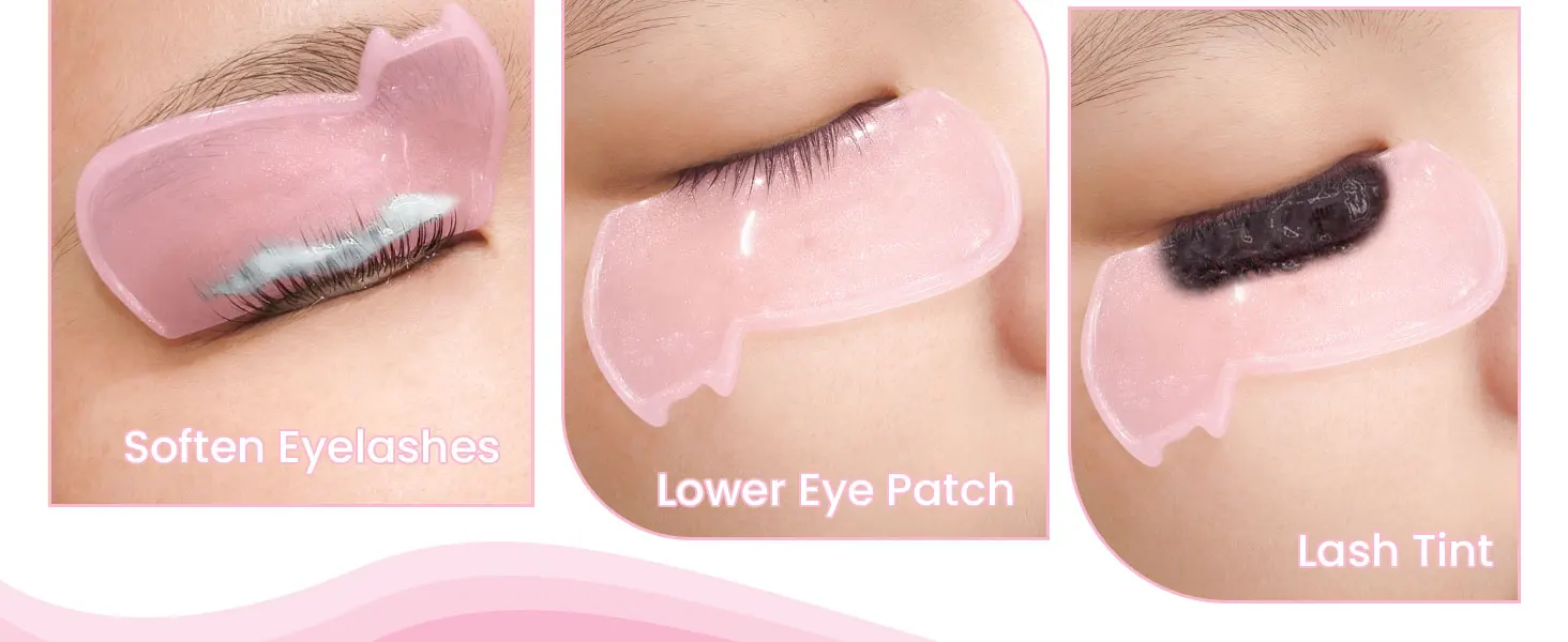 Libeauty Neue Jellyfish Sticky Lash Softening Pads Silikon Wimpern-Lifting-Pads Wimpernstäbchen Schutz Wimpern-Lifting-Zubehör Werkzeug – Detail 12