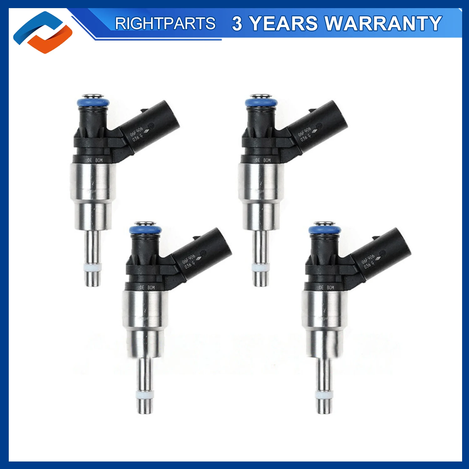 4PCS 0261500020 Fuel Injectors For A3 A4 TT VW Passat GOLF TFSI 2.0 06F906036A