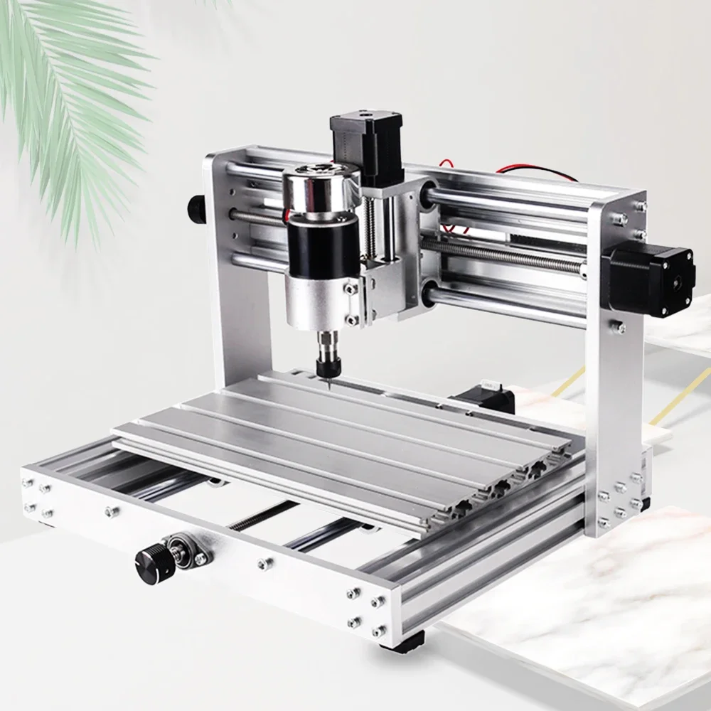 High Power Mini Cnc 3018 Max Laser Engraving Wood Cutting Machine Wood Router Machinery Aluminum Wood Carving Machine 3d 24V 10A