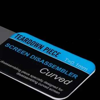 1ks ocelový kovový mobilní telefon zakřivený LCD displej spudger nástroje pro otevírání karet ultra tenký flexibilní nástroj pro demontáž mobilního telefonu 10 nejlepší prodej nástroje pro výměnu obrazovky - №6