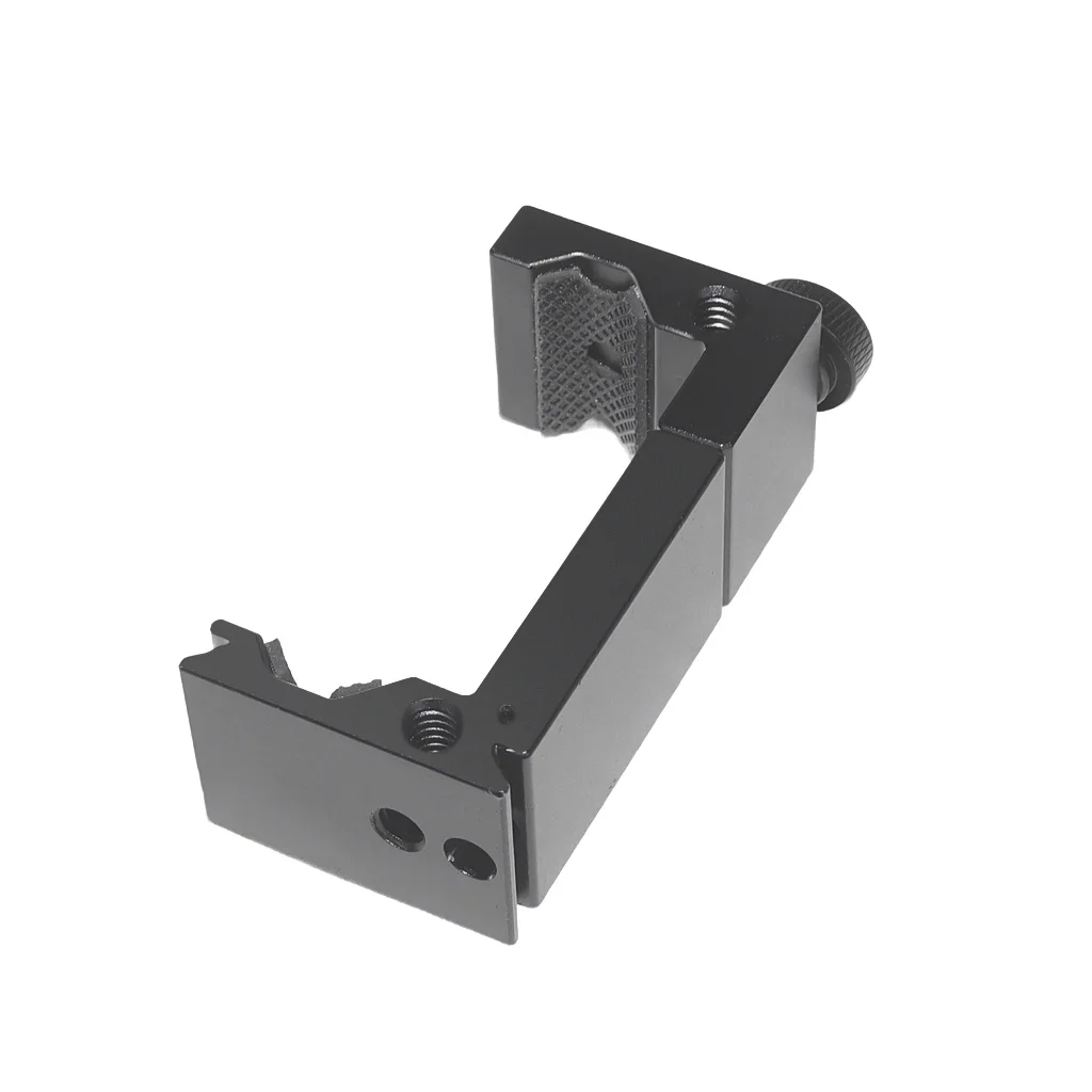BGNing Aluminium Handy Stativ Halterung Klemmhalter Clip mit 1/4" Blitzschuh Halterung für Smartphone Vlog Licht Video Zubehör – Detail 7