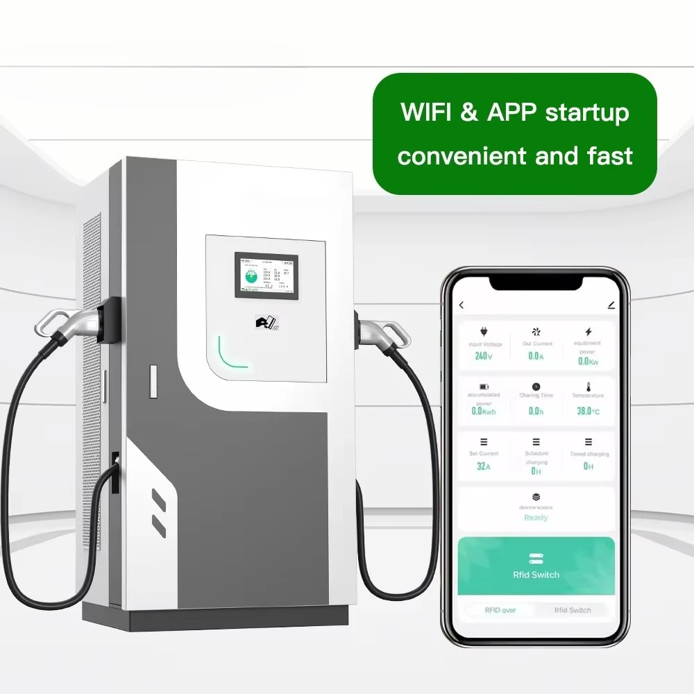 Factory OEM DC 120KW 150KW CCS2 Cable Level 3 Electric Vehicle Charging Station EV DC Auto Fast Charger Manufacturer
