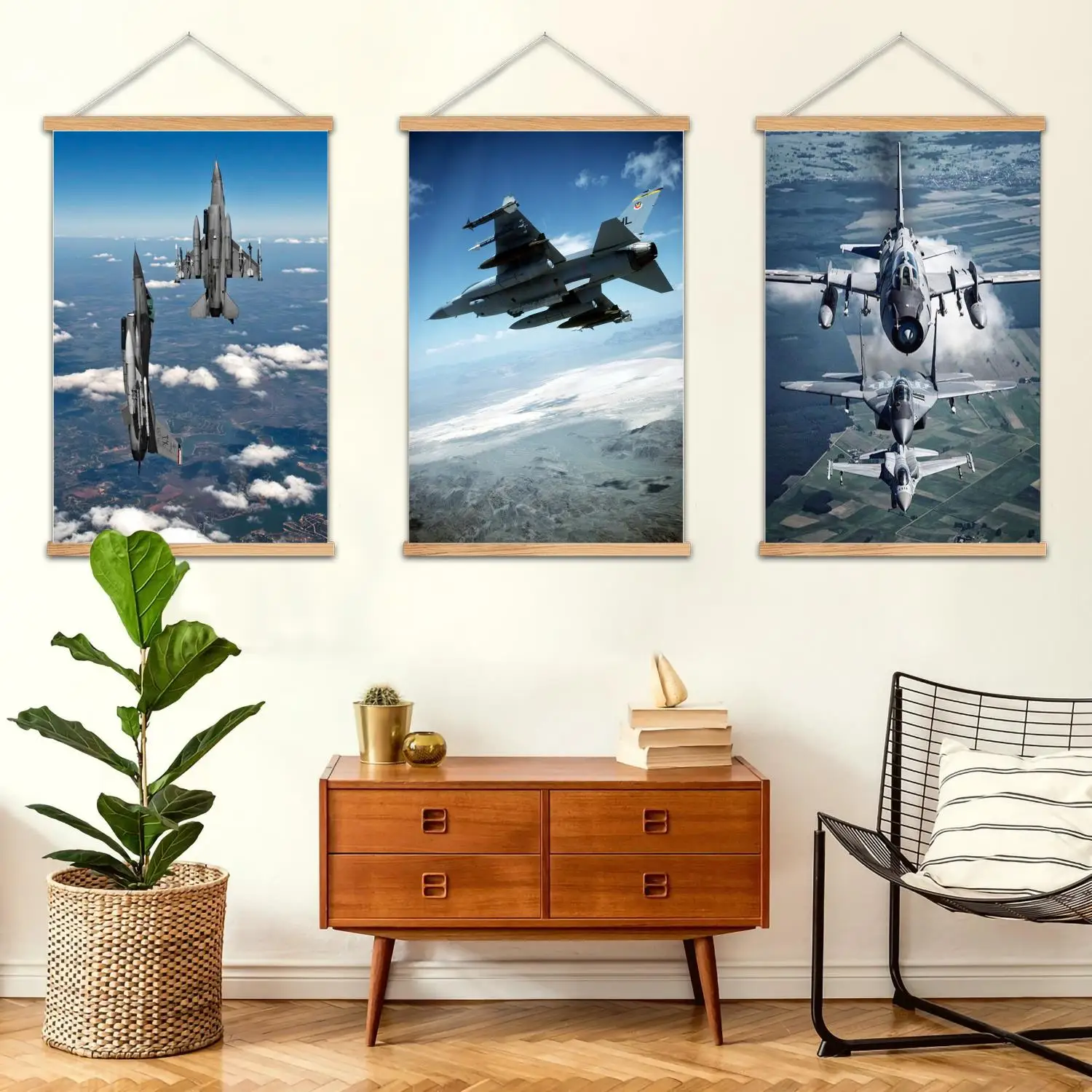 F16 Framed Wall Pai…