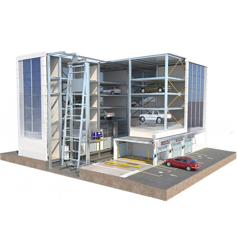 Vertical Fully Automatic System Mechanical Automated Building Stacking Car Parking System