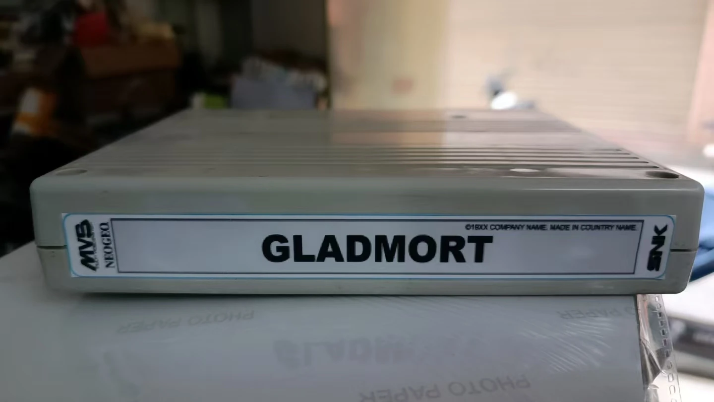 MVS Gladmort Neogeo Arcade Game Card