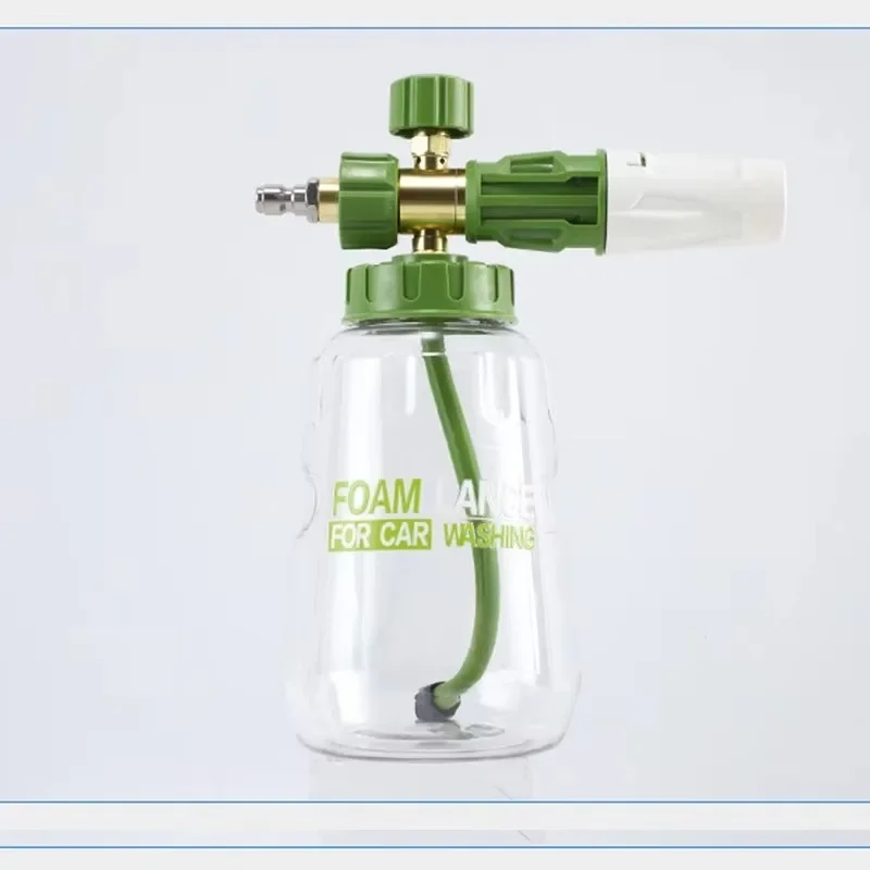 

1/4 Inch Quick Connect To Pressure Washer Gun Car Washing Foam Spray For Car Wash Snow Foam Lance 1000ml Foam Generator
