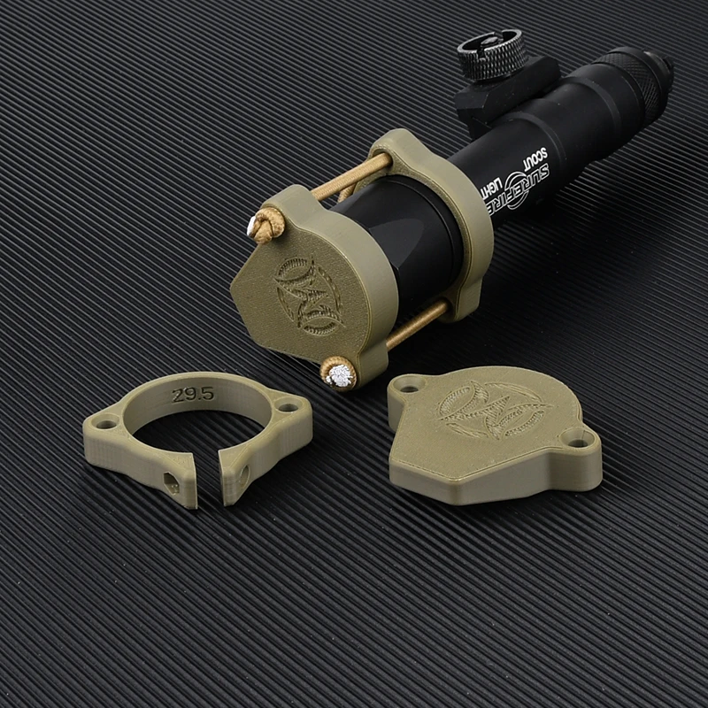 

WADSN Flashlight Protective cover Tactical Hunting Parts For M300 M600 M340 M640 PLH Scout Light