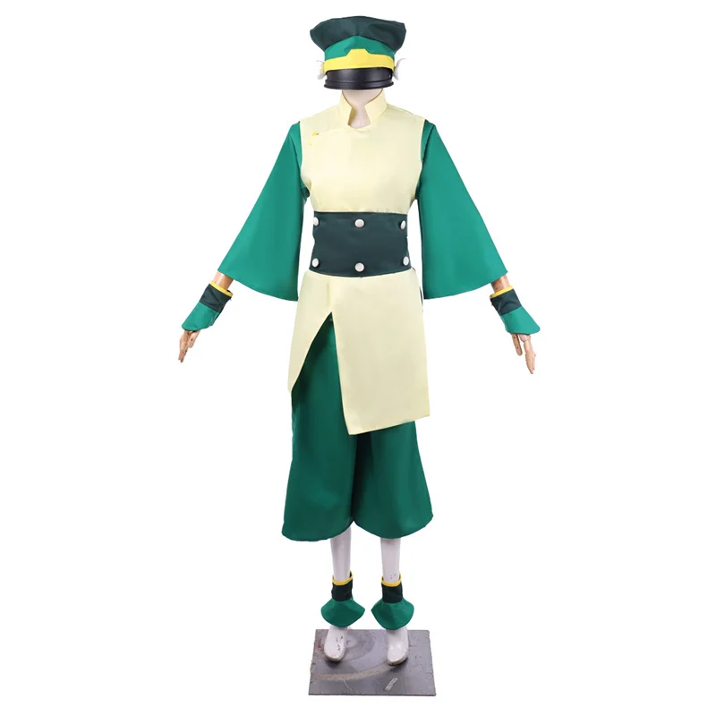 Avatar The Last Airbender Toph Beifong Cosplay Costume Adult Halloween Costume Full Set