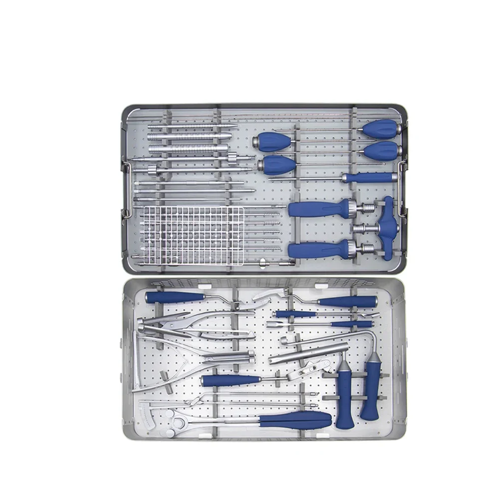 Hot Sell Orthopedic Instruments 5.5 Minimally Invasive Lumbar Spine Pedicle Screw Instrument Set MIS SET