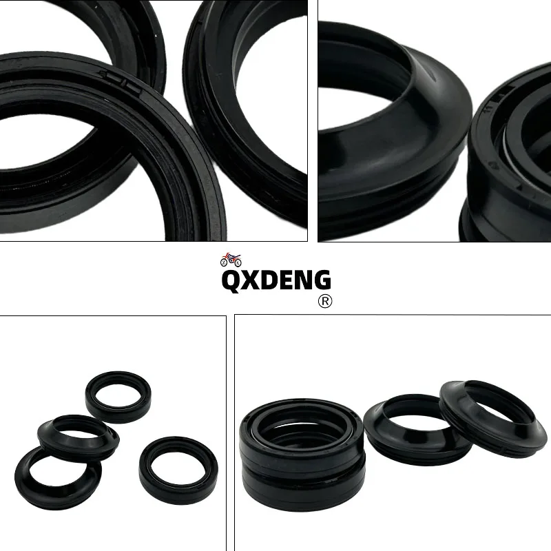 35x48x11 Motorcycle Front Fork Oil Seal Dust Cover Kit Replacement For BMW K1200GTK1200RS R1200C R1200 CAPRILIA ATLANTIC 125