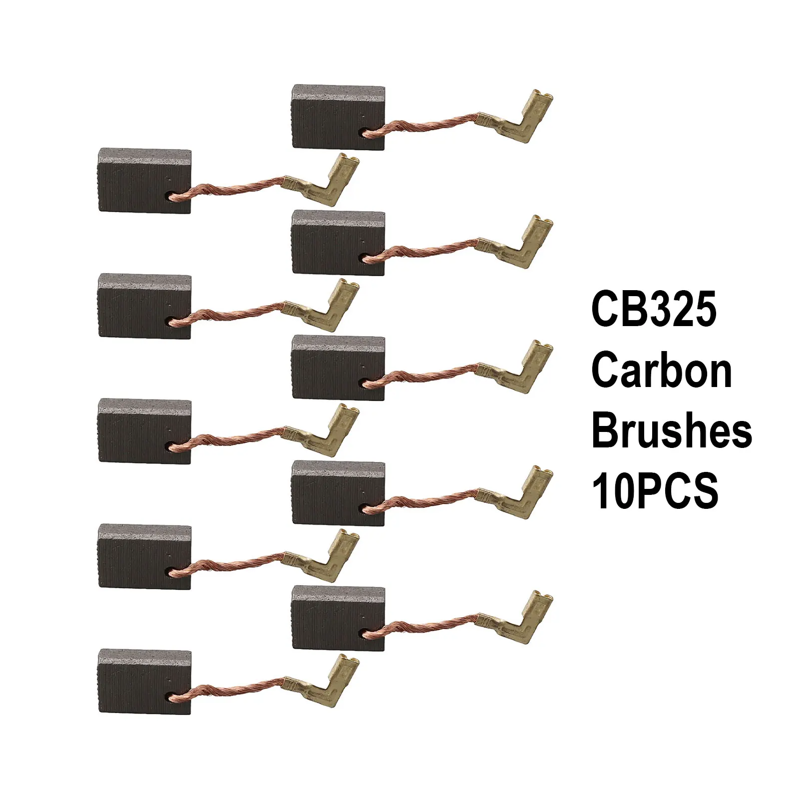 Replacement Carbon Brushes Automation CB330 10pcs 9553NB 9555NB CB325 Replacements 16 X 11 X 5 Mm Carbon Brushes