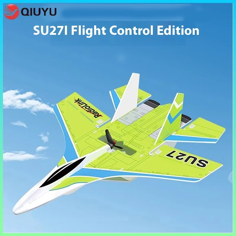 

Epp Material Su27 Model Airplane Electric Powered With Flight Control 3 Flight Modes 4km Voltage Feedback Remote Control Toy
