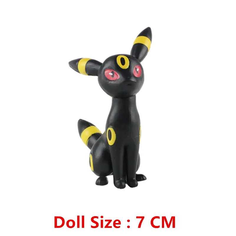 Neue Pokemon Cartoon Anime Figuren Gengar Pikachu Charmander Eevee Taschenmonster Sammlung Actionfigur Modell Spielzeug Geschenk – Detail 21