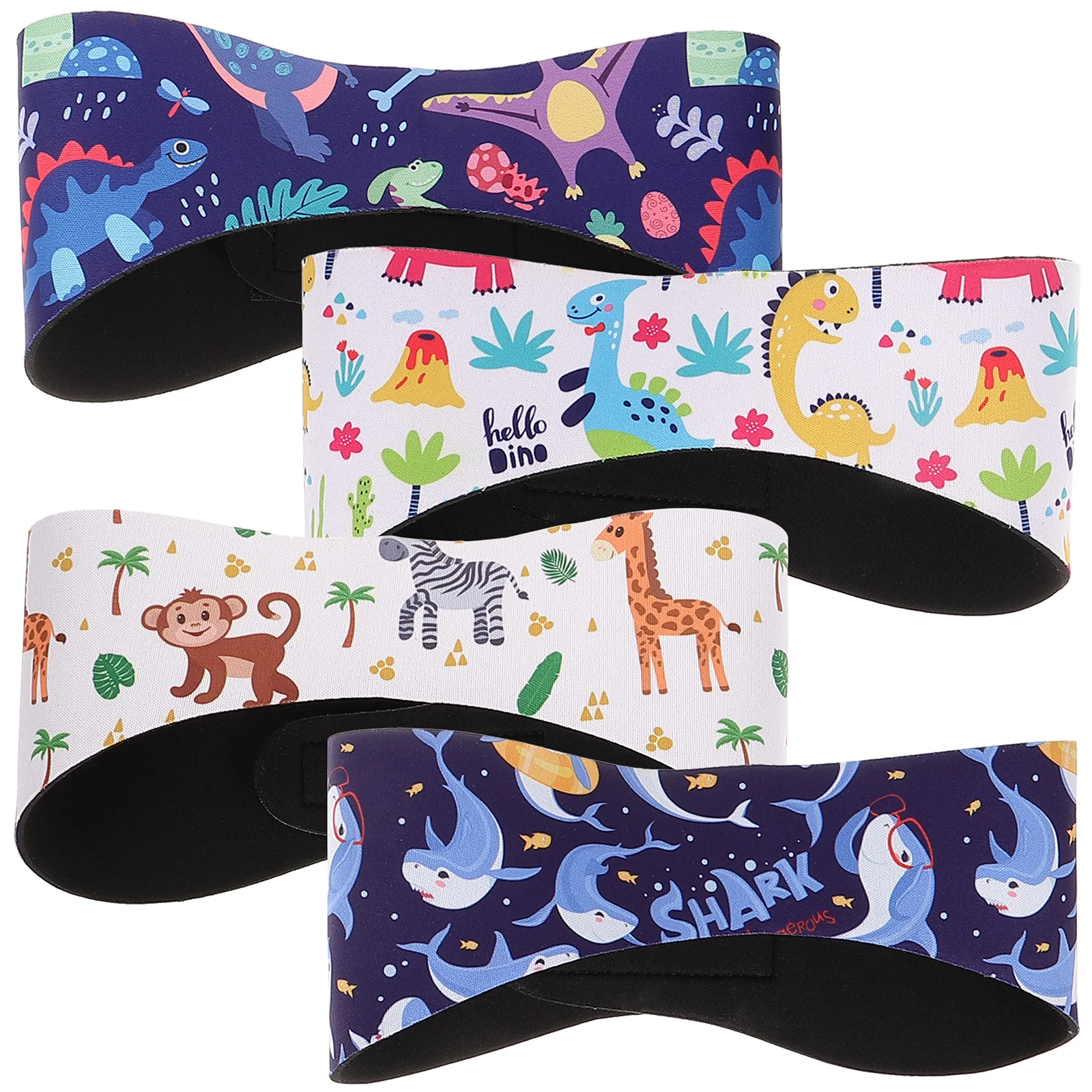 Bathing Turban Swimming Ear Headband Protection for Swimmers Covers Shower Headbands Ears Hair