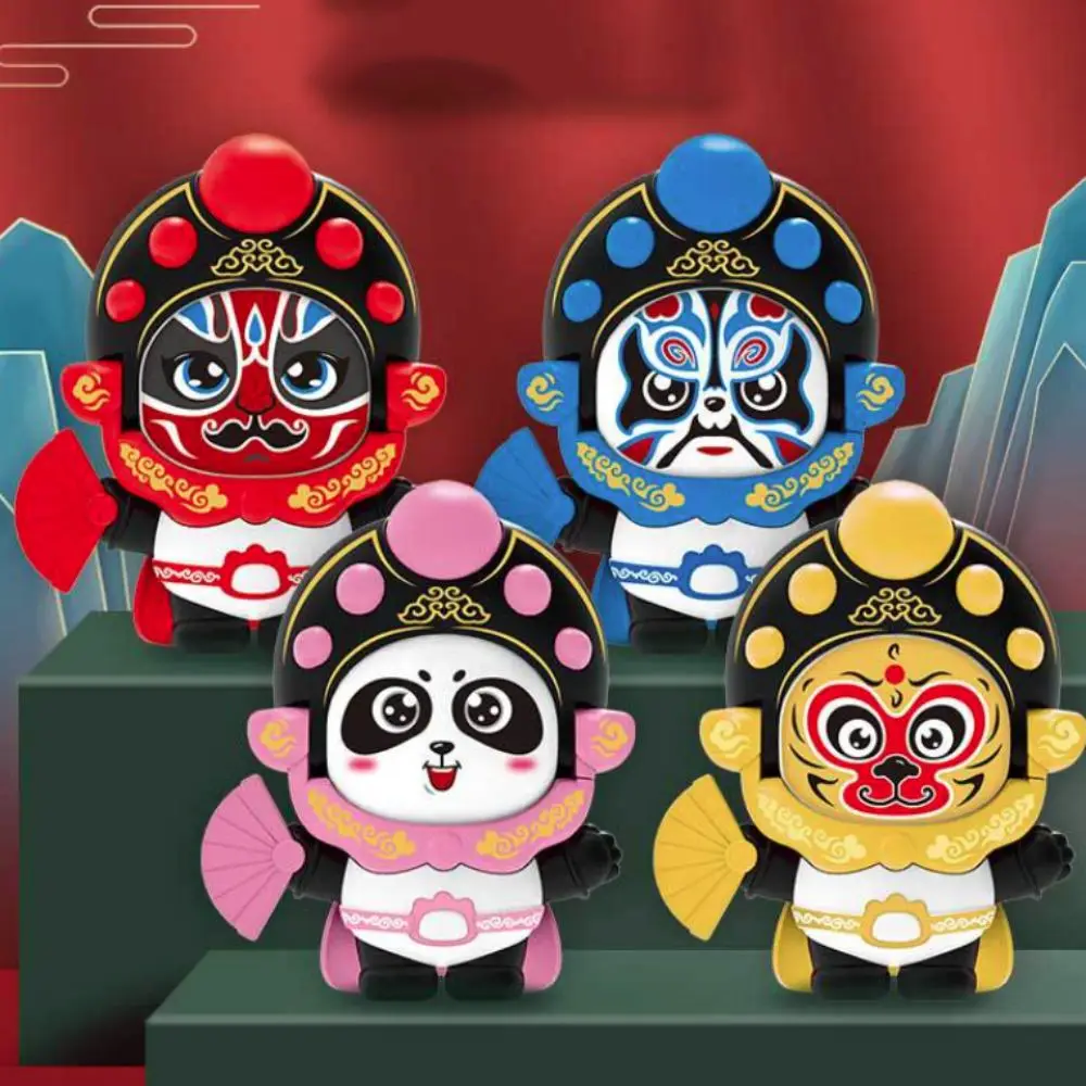 Sichuan Opera Sichuan Face Changing Doll Chinese Style Plastics Face Changing Panda Doll DIY Crafts Mini Face Changing Toy