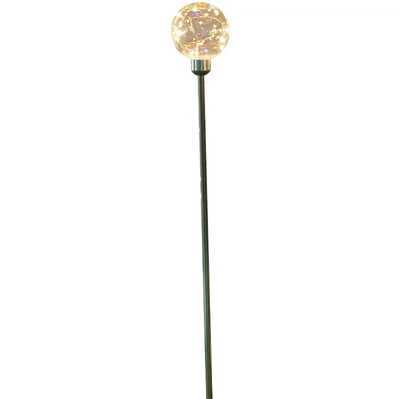 

LED luminous ball reed floor lamp outdoor